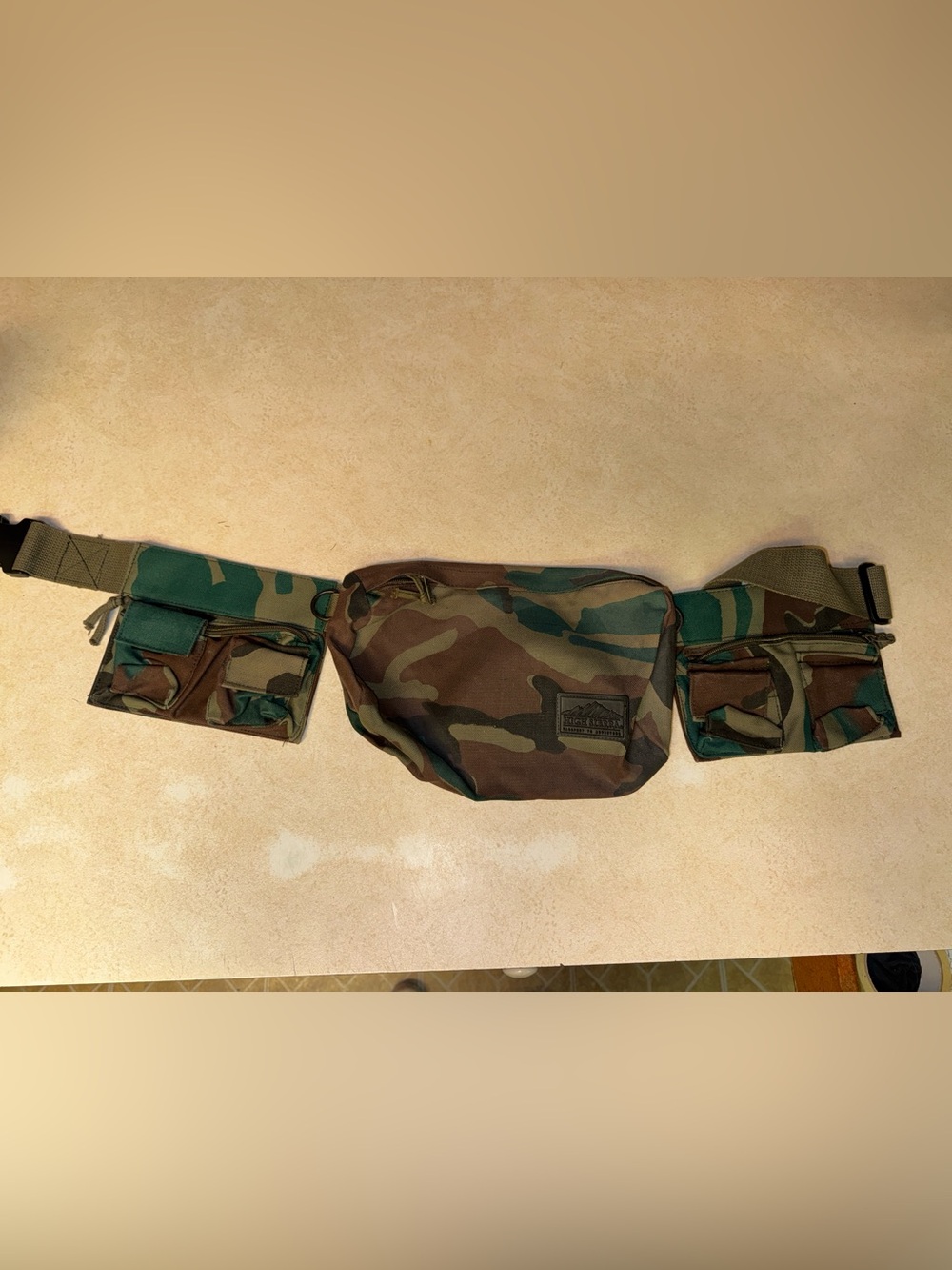 Camouflage Belt Bag Waist Pack Storage Hunting and Fishing